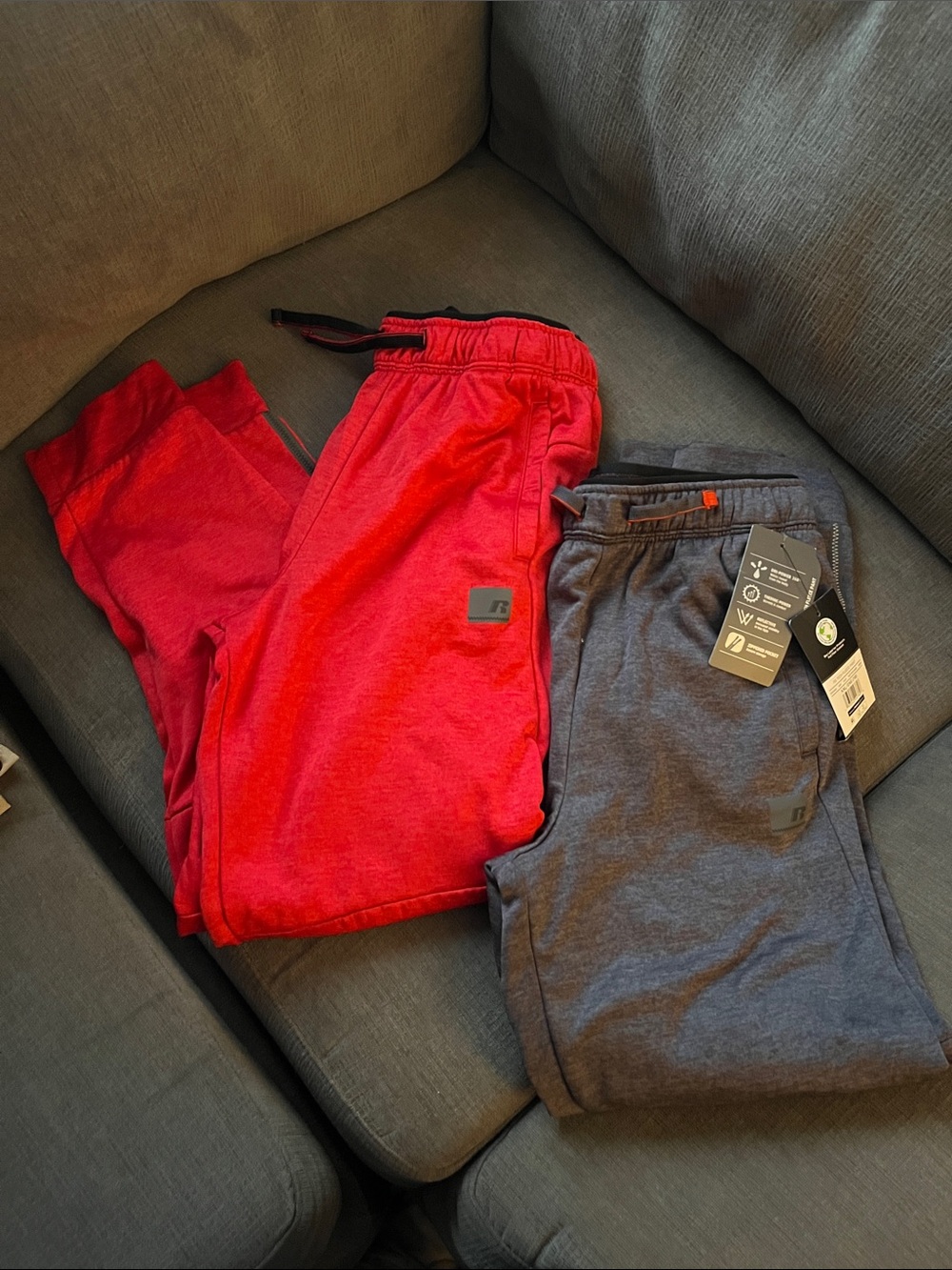 Russell Athletic Joggers Red/black, Grey/orange XXL 18 RS Tech Fleece Pants Boys
